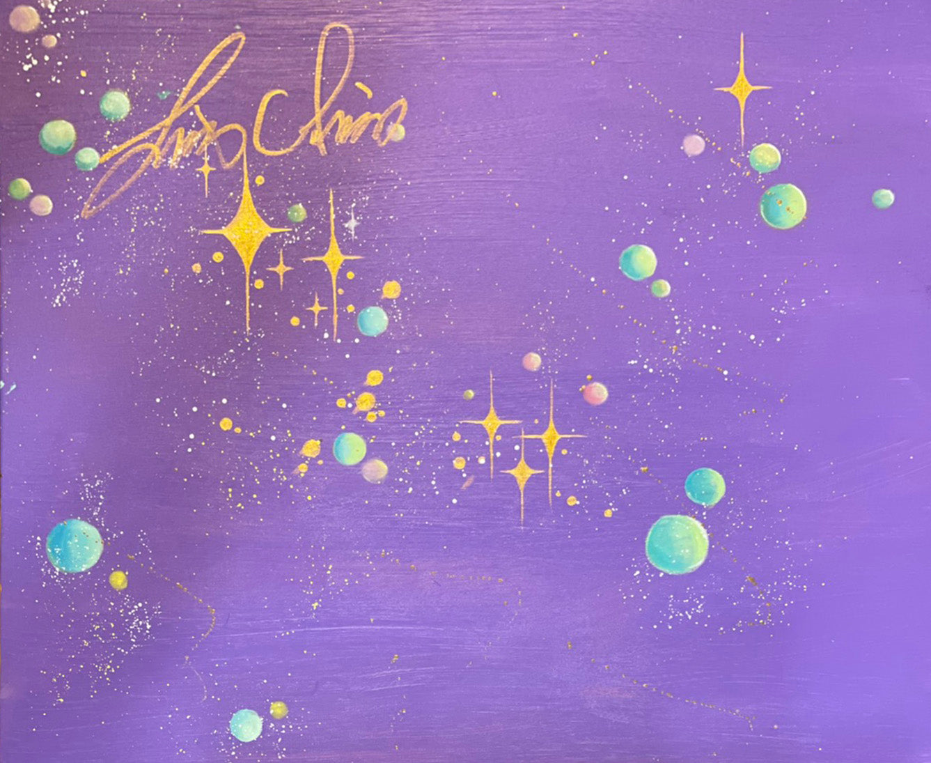 內在星穹系列｜《Violet Stardust．紫夜星塵》