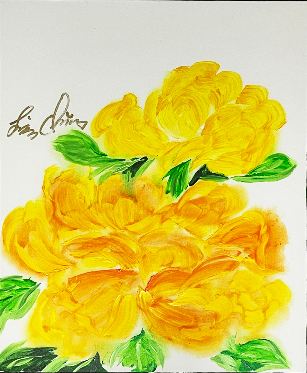 《Golden Radiance．流金耀黃》｜藝術原作典藏